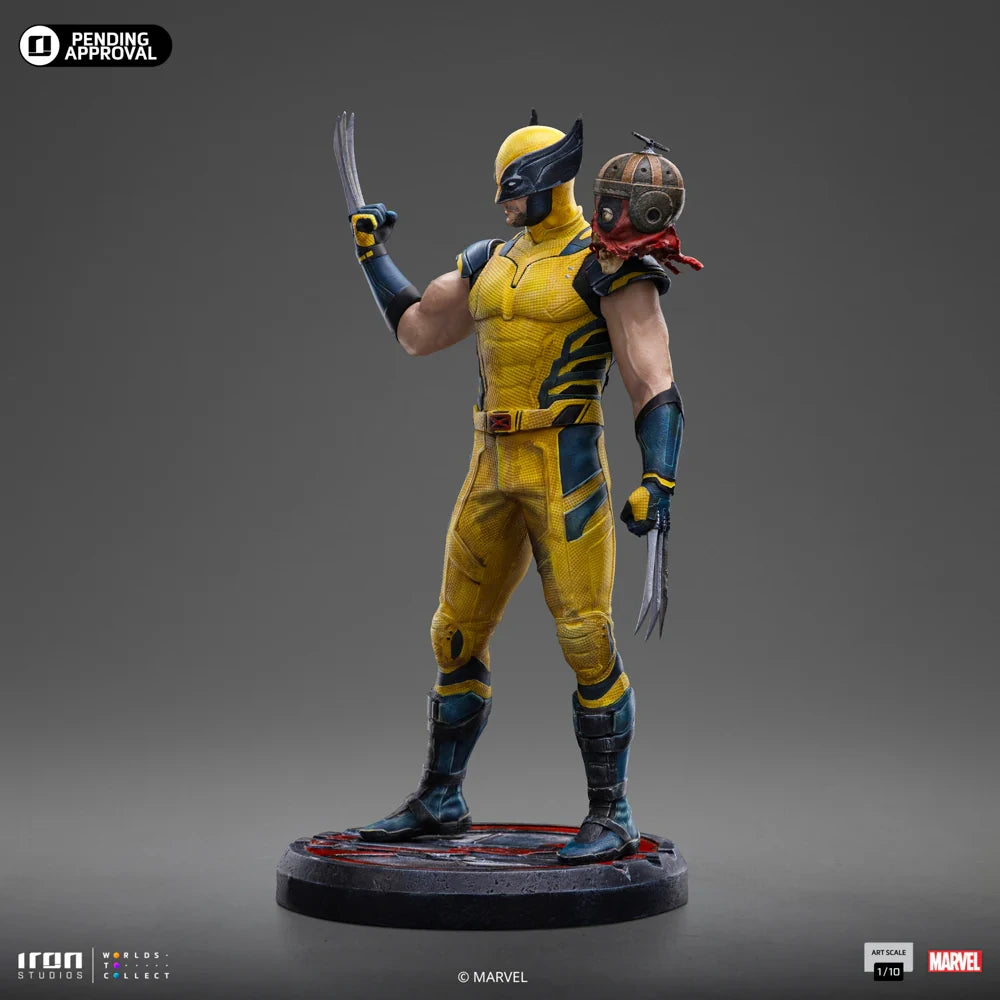 Preventa Resina Wolverine Figura Deadpool & Wolverine Iron (Licencia) Estudio