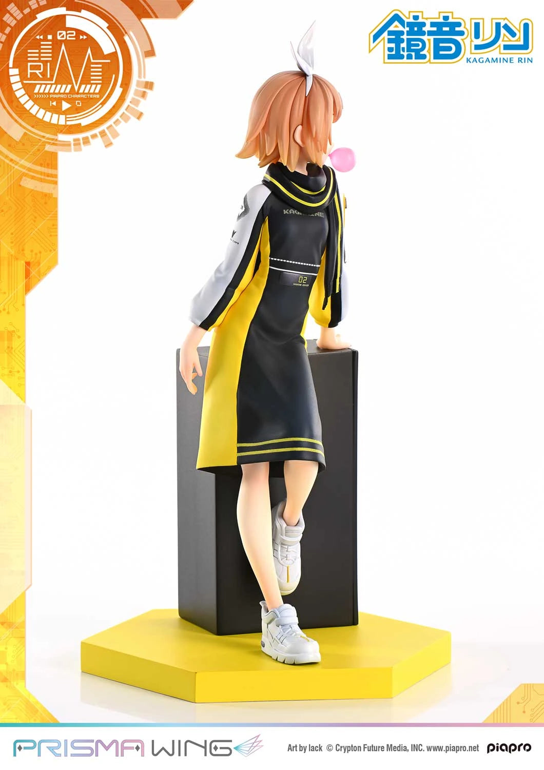 Preventa Resina Kagamine Rin Figura Vocaloid Prisma Wing (Licencia) Estudio