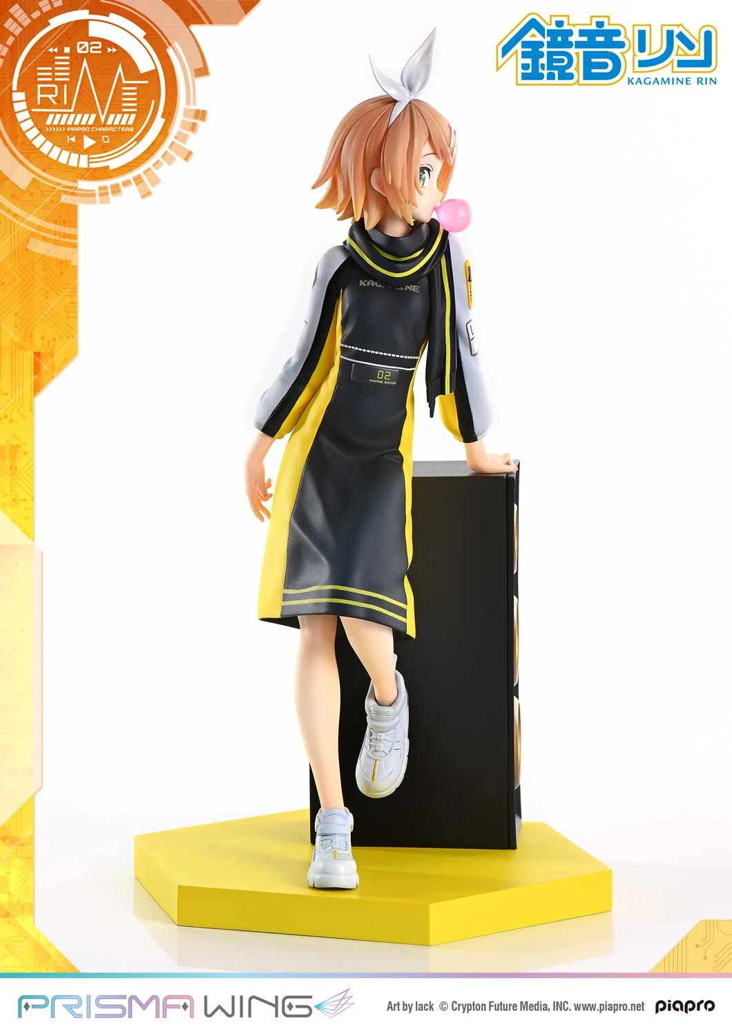 Preventa Resina Kagamine Rin Figura Vocaloid Prisma Wing (Licencia) Estudio