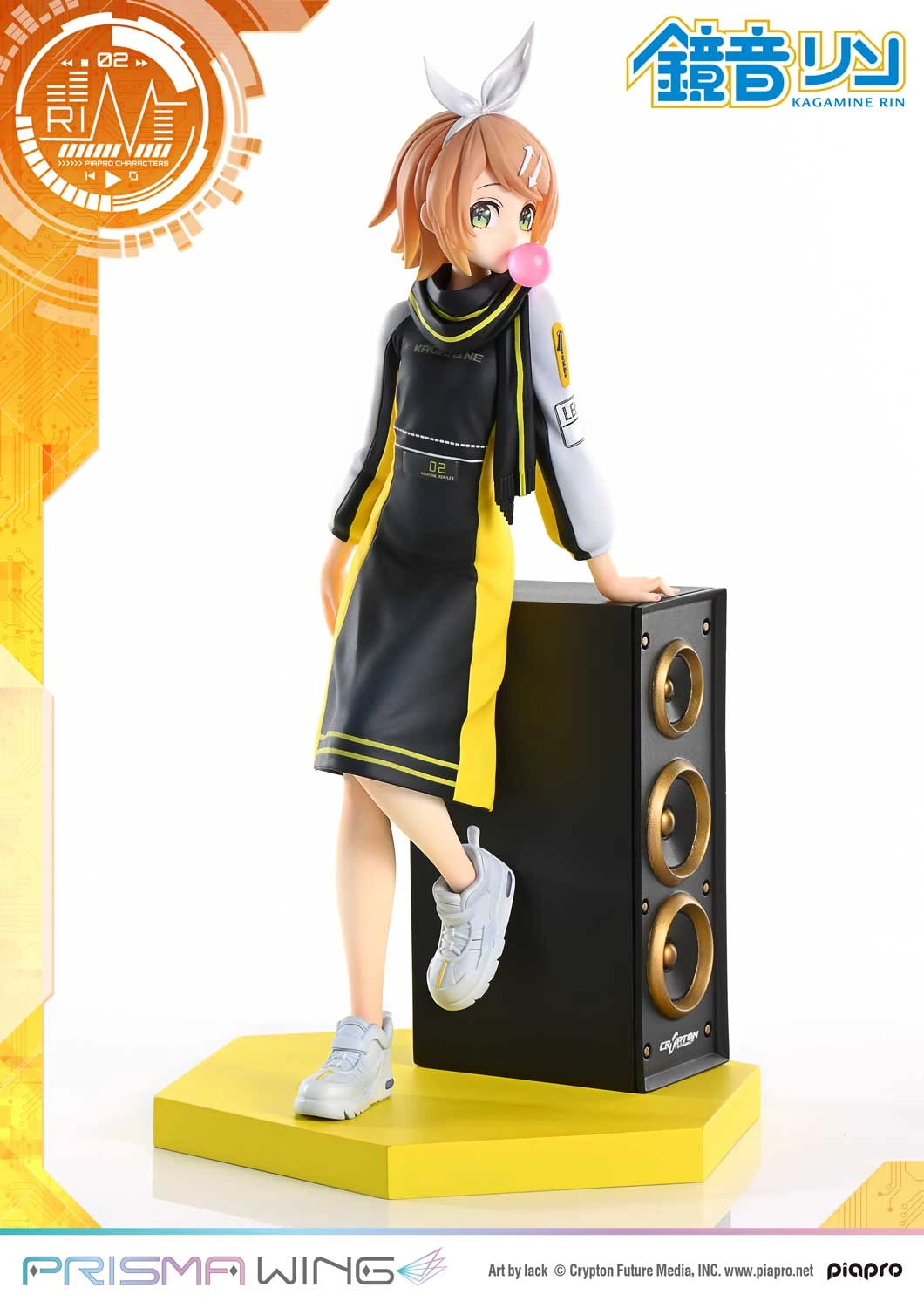 Preventa Resina Kagamine Rin Figura Vocaloid Prisma Wing (Licencia) Estudio