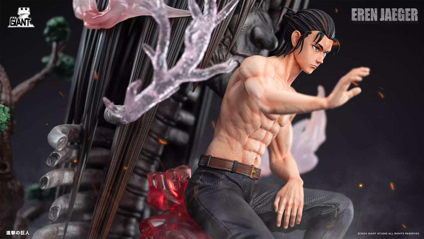 Preventa Resina Eren Yeager Figura Attack On Titan Giant  Estudio