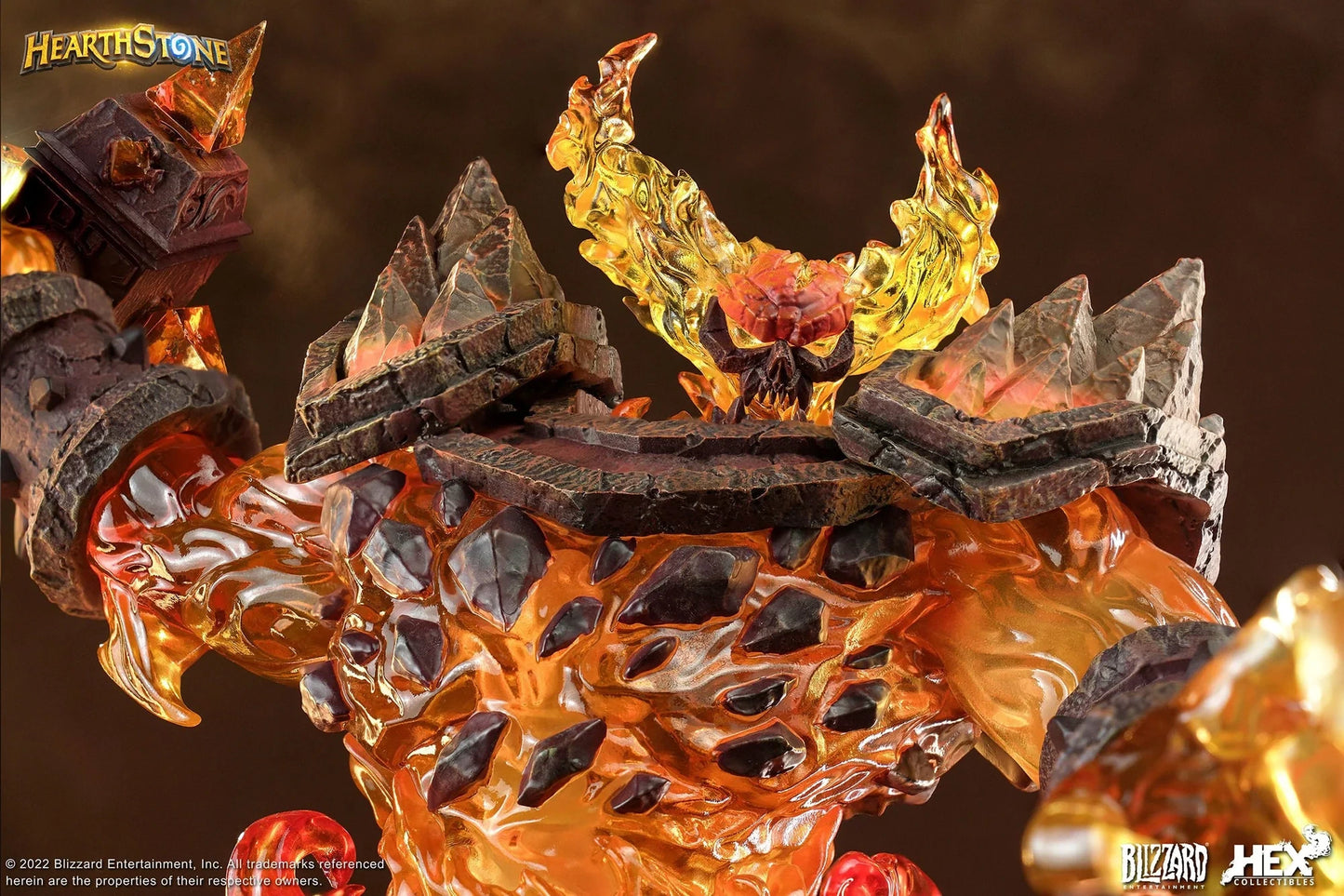 Preventa Resina Ragnaros Figura World of Warcraft Hex Collectibles (Licencia) Estudio