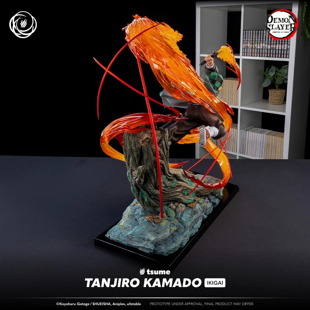 Preventa Resina Tanjiro Kamado Figura Kimetsu no Yaiba Tsume Art (Licencia) Estudio