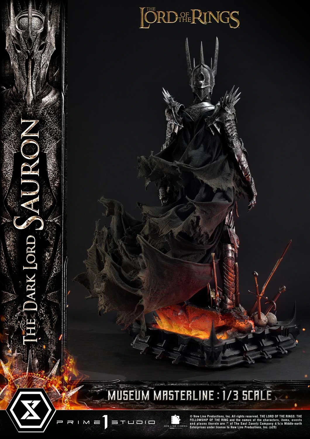 Preventa Resina Sauron Figura The Lord Of The Rings Prime 1 (Licencia) Estudio