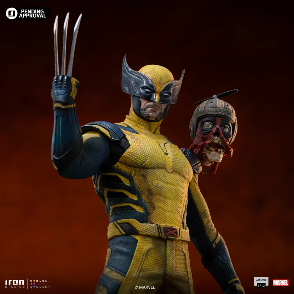 Preventa Resina Wolverine Figura Deadpool & Wolverine Iron (Licencia) Estudio