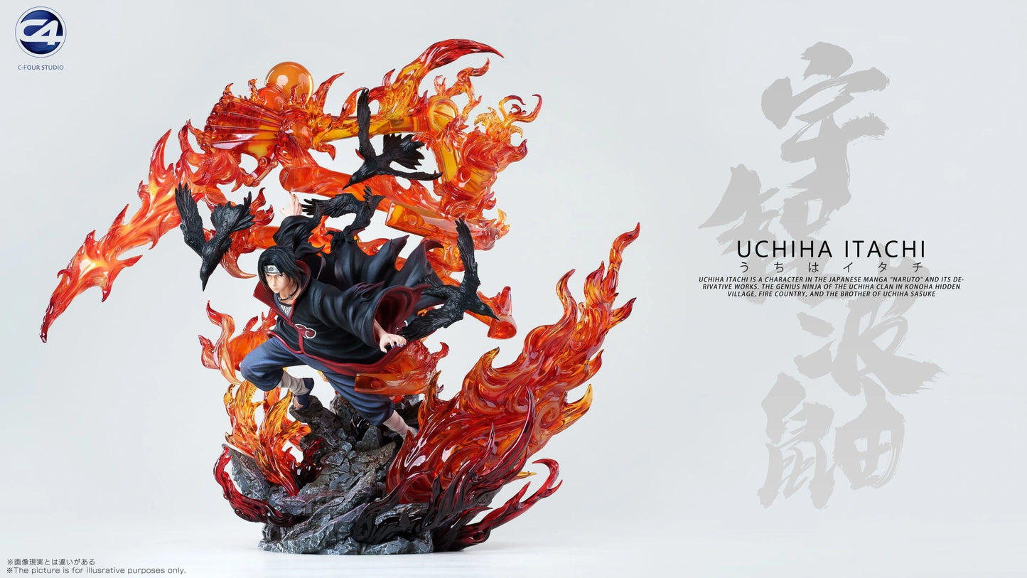 Preventa Resina Uchiha Itachi Figura Naruto C4 Estudio