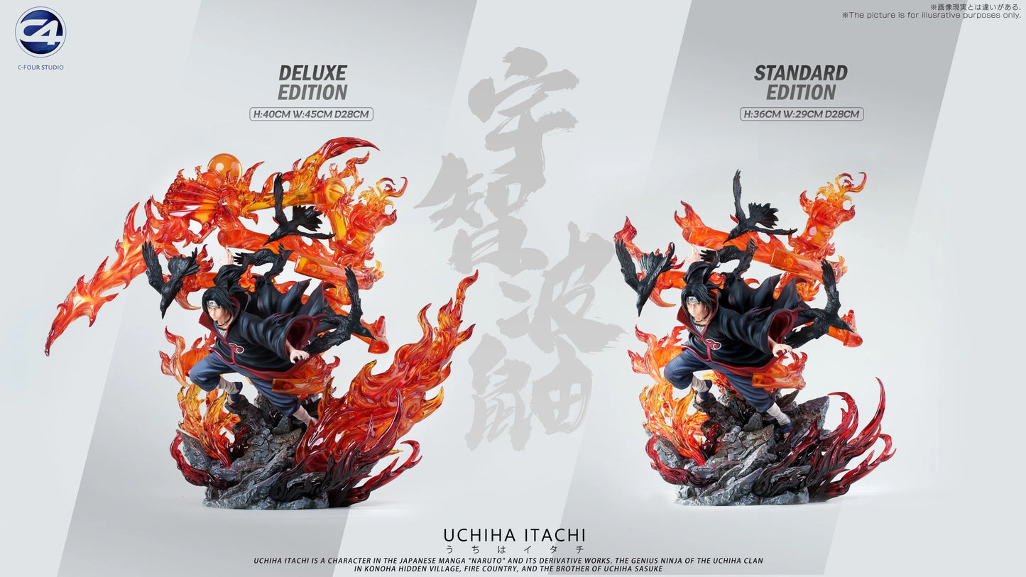 Preventa Resina Uchiha Itachi Figura Naruto C4 Estudio