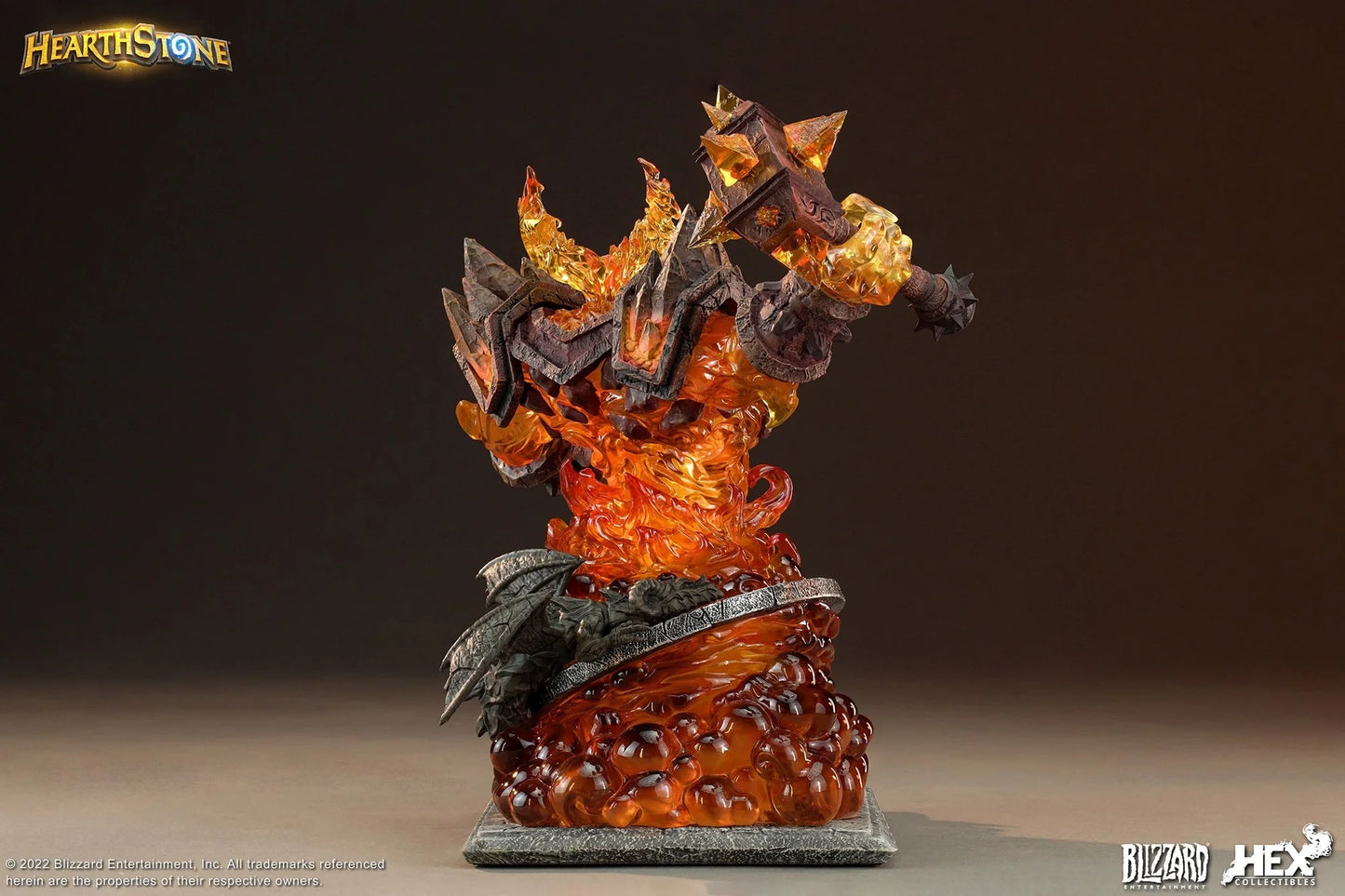 Preventa Resina Ragnaros Figura World of Warcraft Hex Collectibles (Licencia) Estudio