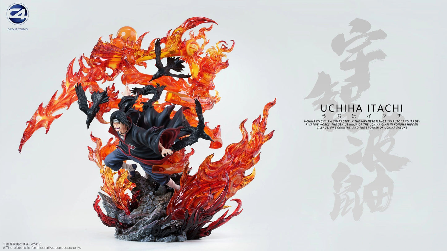 Preventa Resina Uchiha Itachi Figura Naruto C4 Estudio