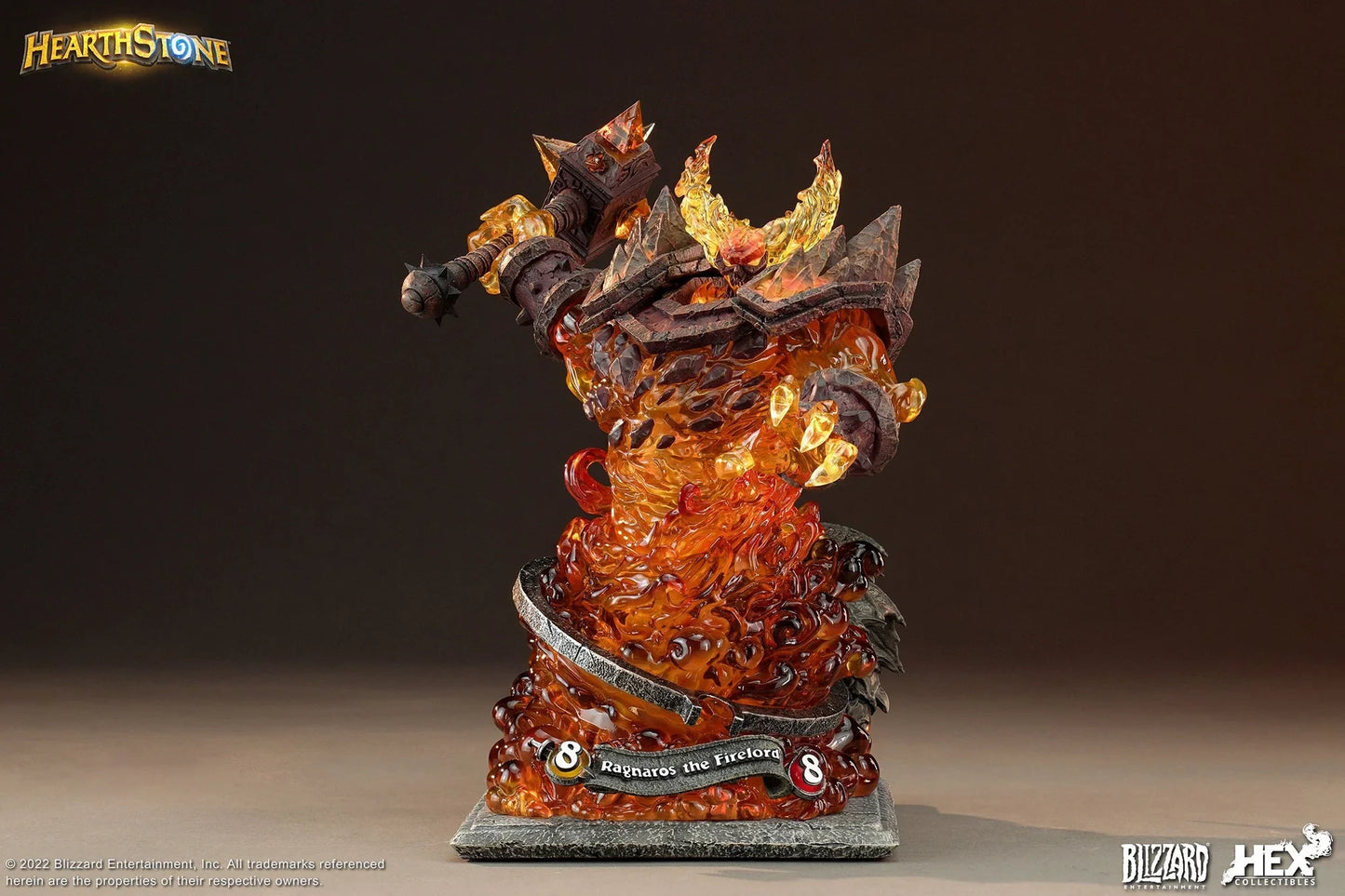 Preventa Resina Ragnaros Figura World of Warcraft Hex Collectibles (Licencia) Estudio