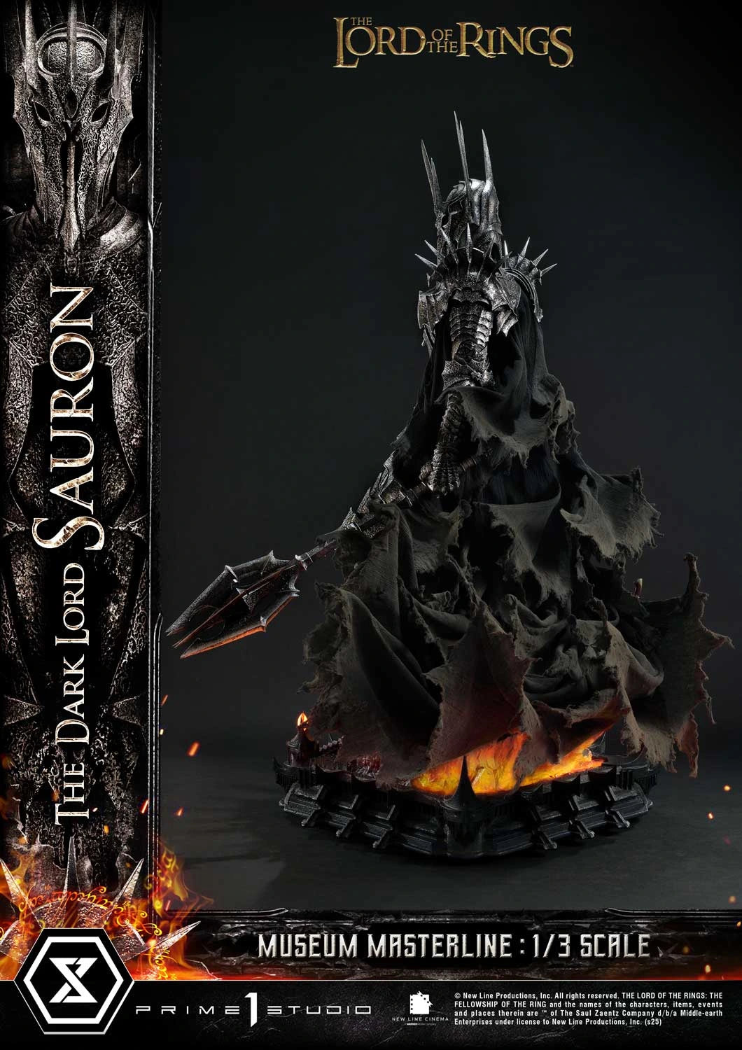 Preventa Resina Sauron Figura The Lord Of The Rings Prime 1 (Licencia) Estudio