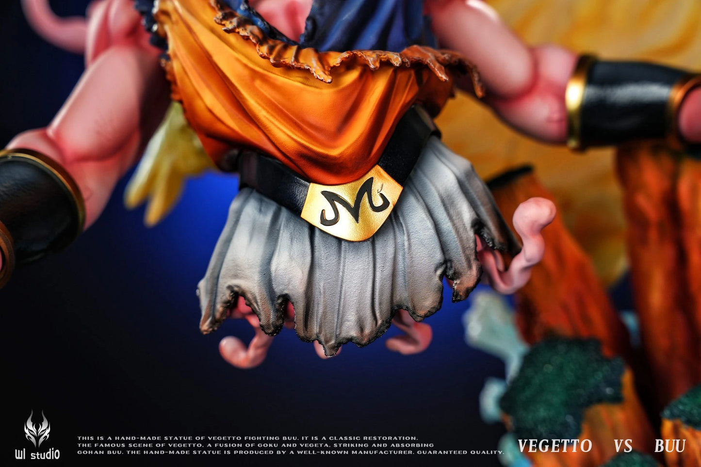 Preventa Resina Vegetto vs Buu Figura Dragon Ball WL Estudio