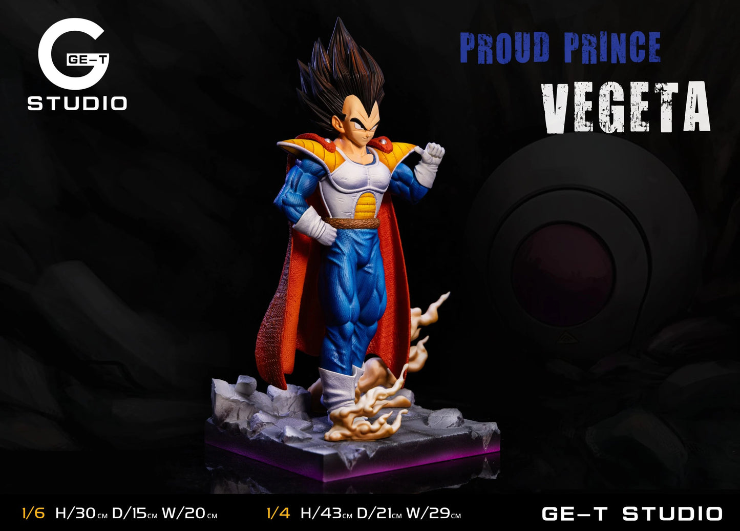 Preventa Resina Vegeta Figura Dragon Ball Ge-T Estudio