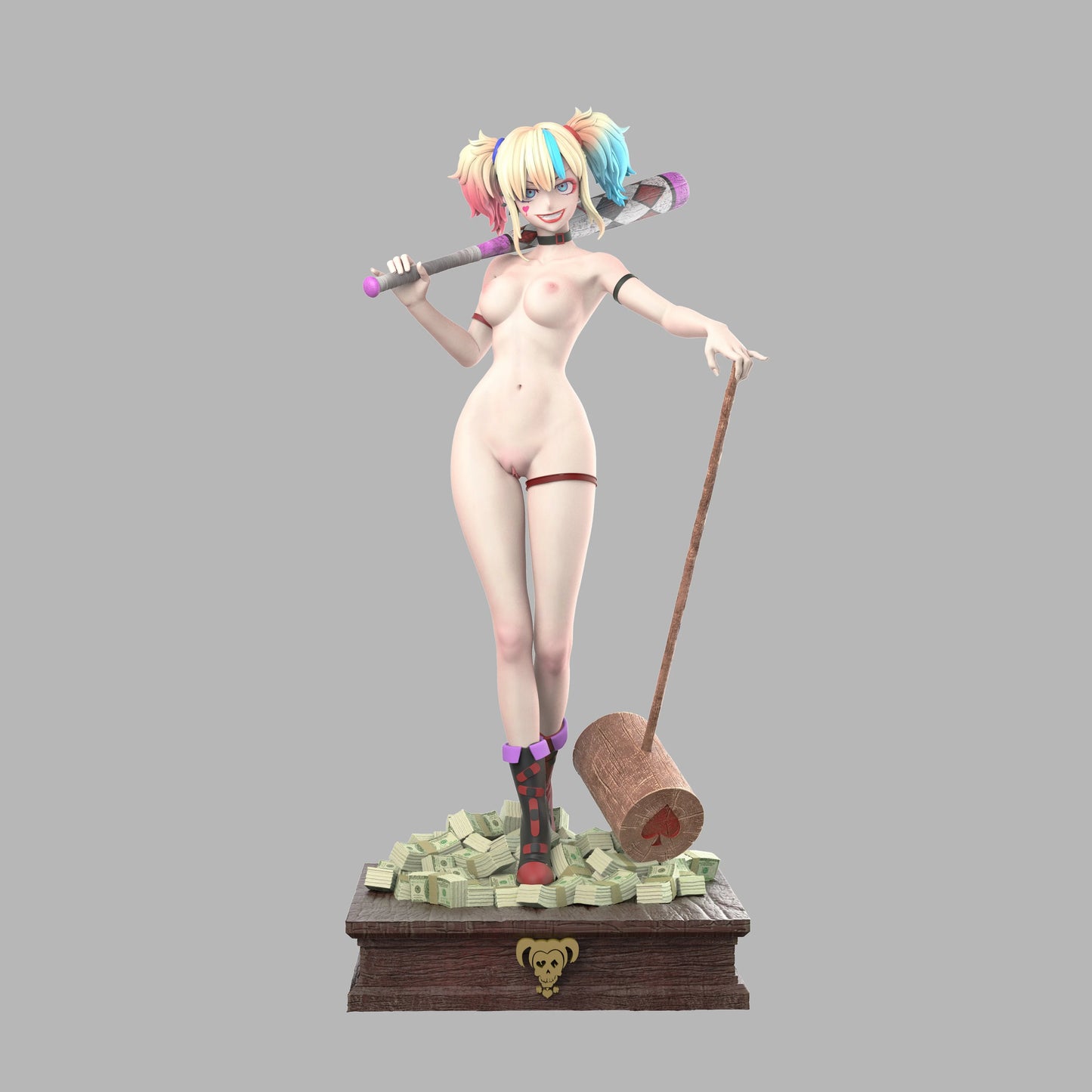 Preventa Resina Harley Quinn Figura Escuadrón Suicida: ISEKAI Atlas Estudio