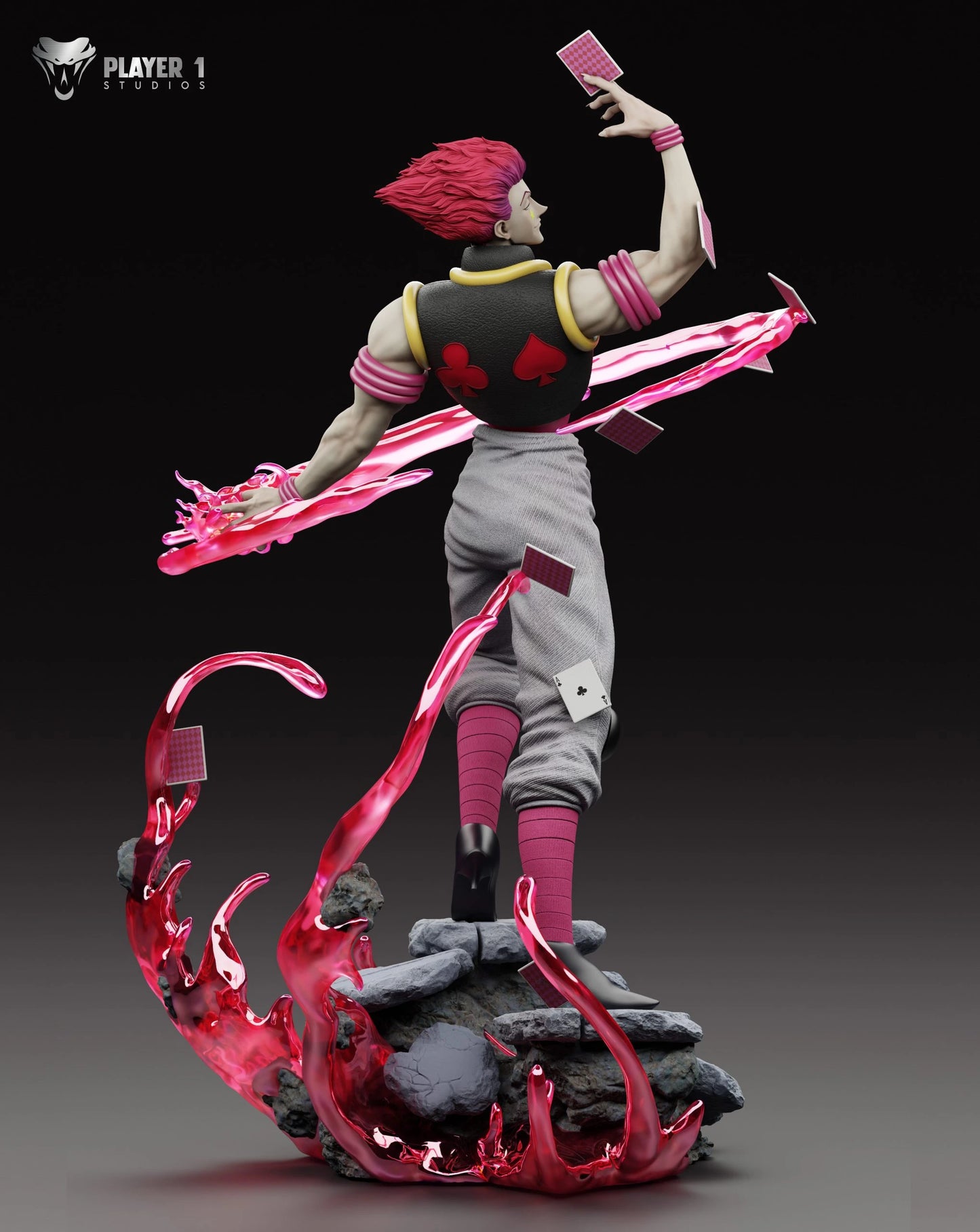 Preventa Resina Hisoka Figura Hunter x Hunter Player 1 Estudio