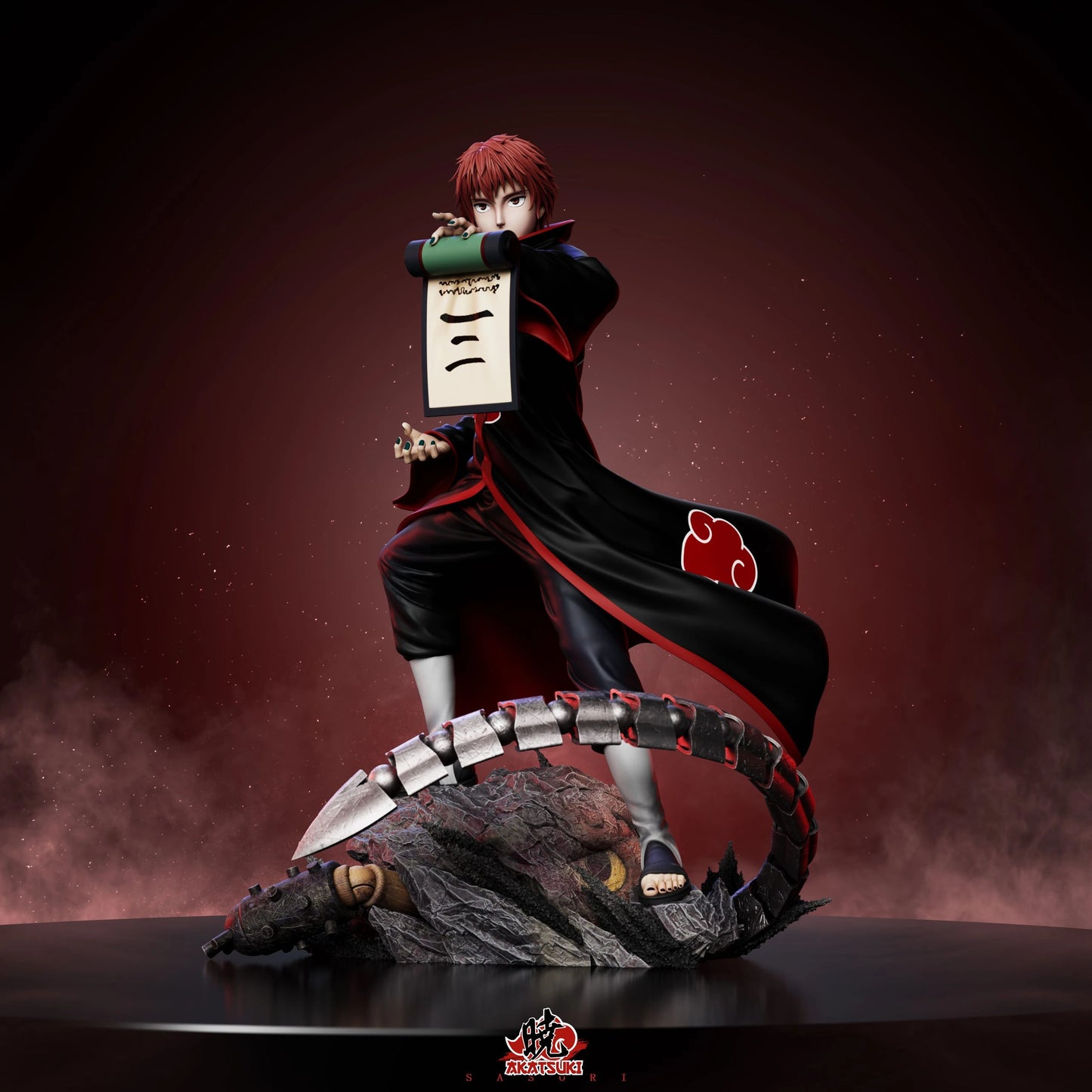 Preventa Resina Sasori Figura Naruto Akatsuki Estudio