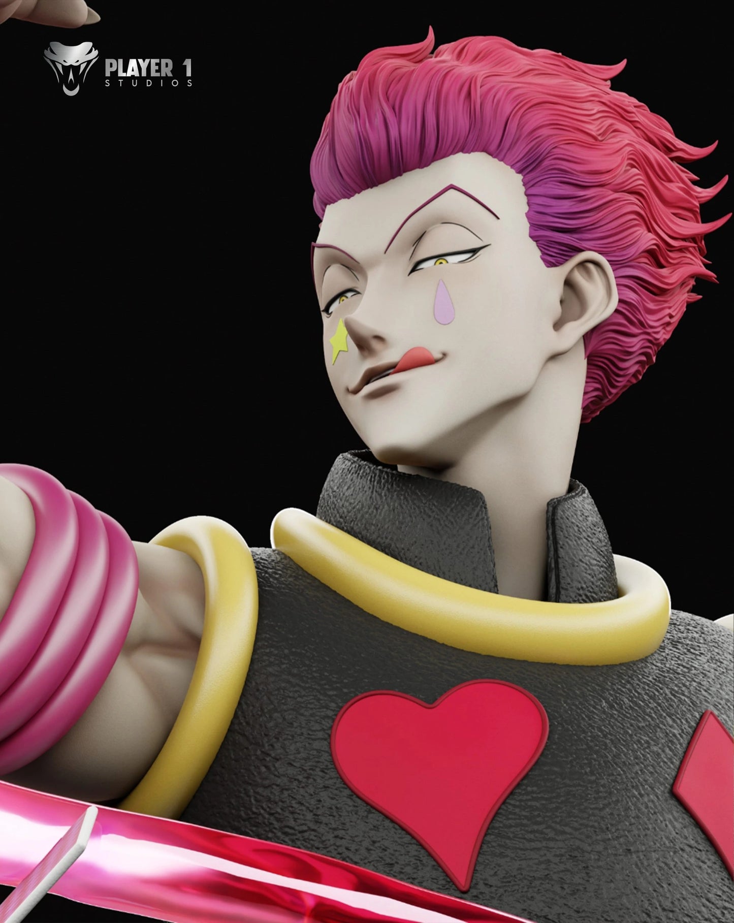 Preventa Resina Hisoka Figura Hunter x Hunter Player 1 Estudio