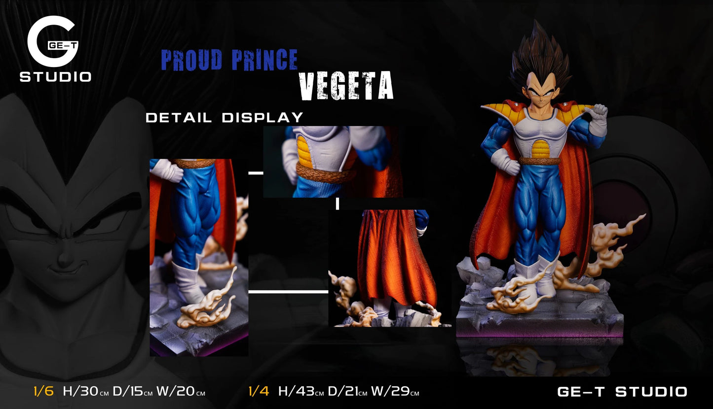 Preventa Resina Vegeta Figura Dragon Ball Ge-T Estudio