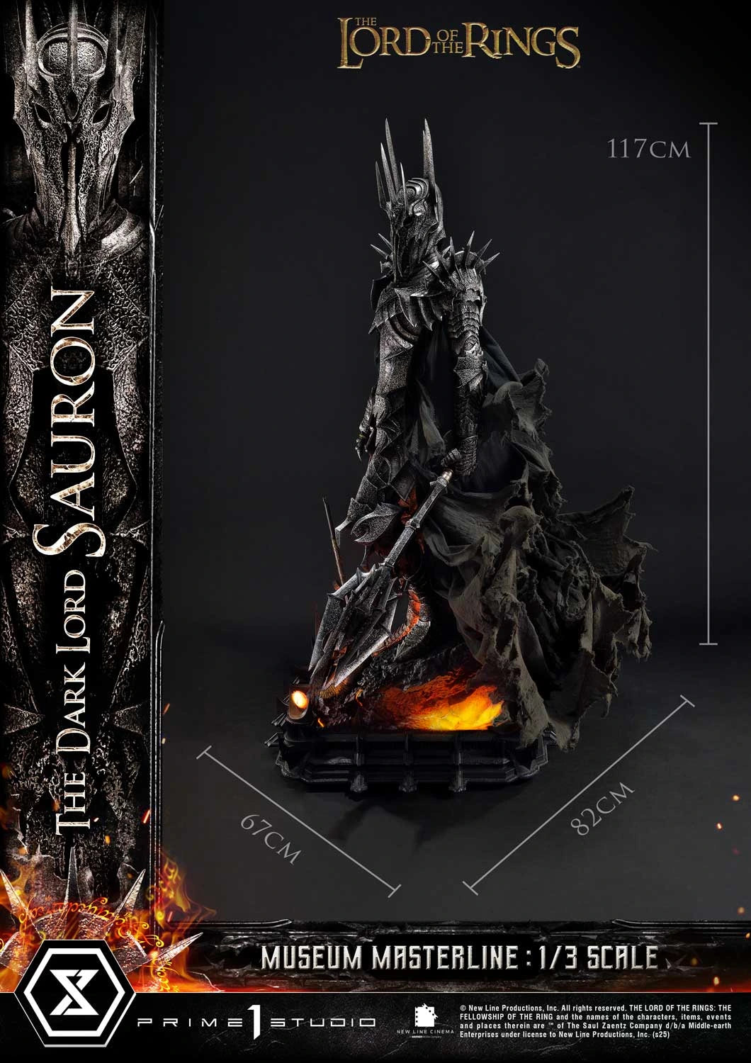 Preventa Resina Sauron Figura The Lord Of The Rings Prime 1 (Licencia) Estudio