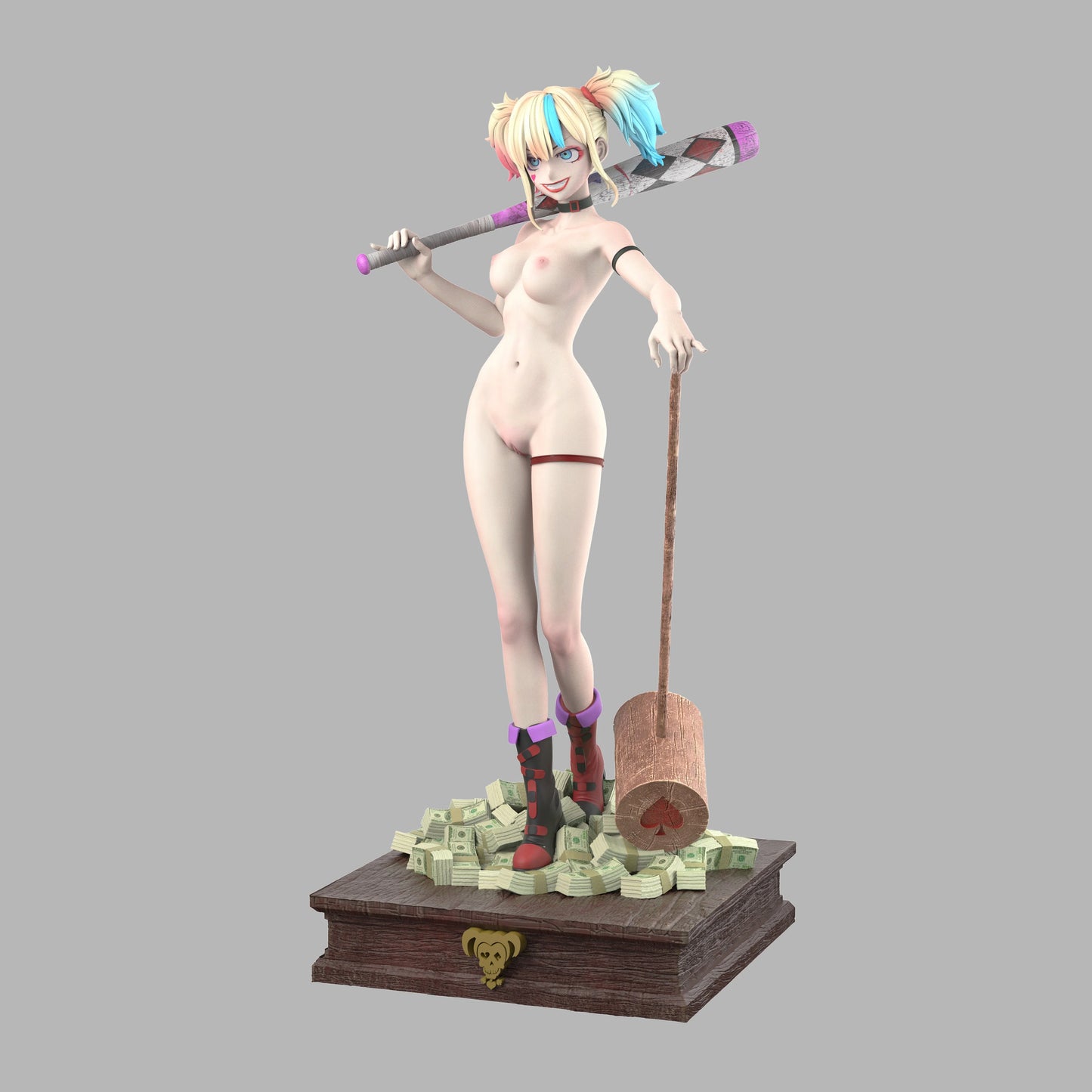 Preventa Resina Harley Quinn Figura Escuadrón Suicida: ISEKAI Atlas Estudio