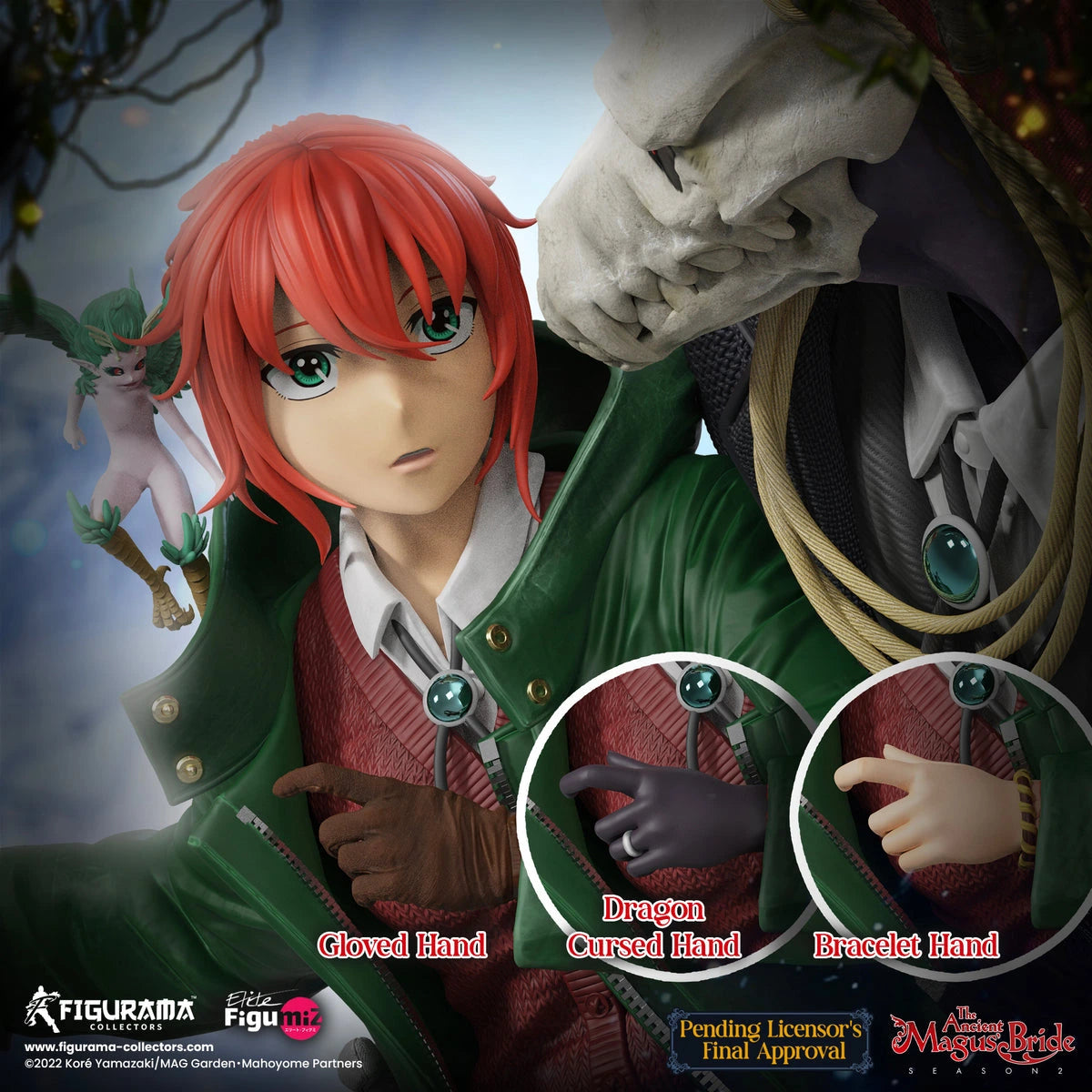 Preventa Resina Elias & Chise Figura The Ancient Magus' Bride Figurama Collector (Licencia) Estudio