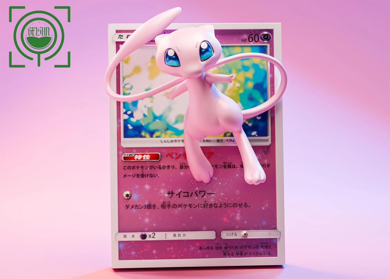 Preventa Resina Mew Figura Pokémon Geisha Estudio