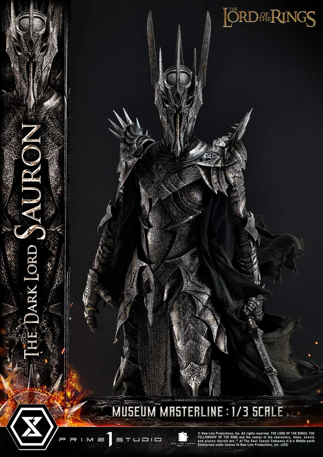 Preventa Resina Sauron Figura The Lord Of The Rings Prime 1 (Licencia) Estudio