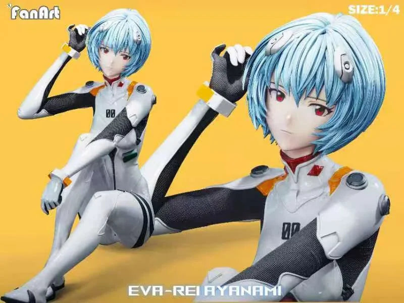 Preventa Resina Rei Ayanami Figura Neon Genesis Evangelion FanArt Estudio