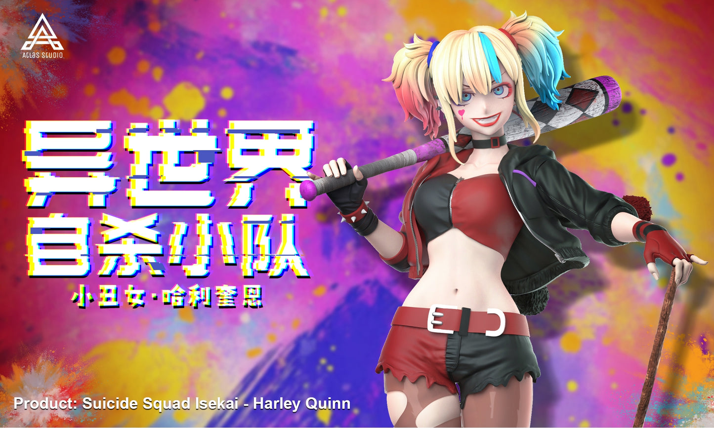 Preventa Resina Harley Quinn Figura Escuadrón Suicida: ISEKAI Atlas Estudio