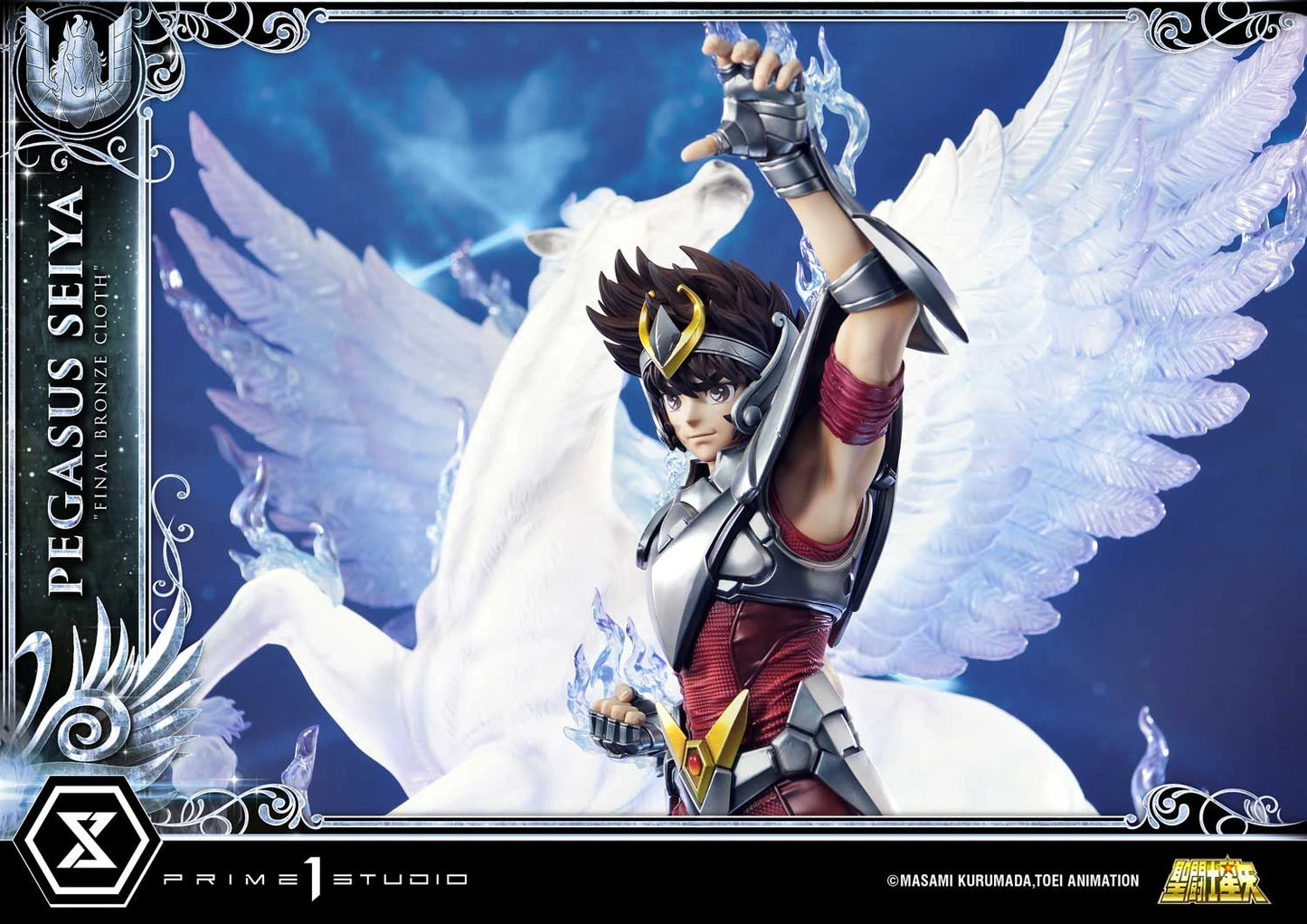 Preventa Resina Seiya de Pegaso Figura Caballeros del Zodiako Prime 1 (Licencia) Estudio