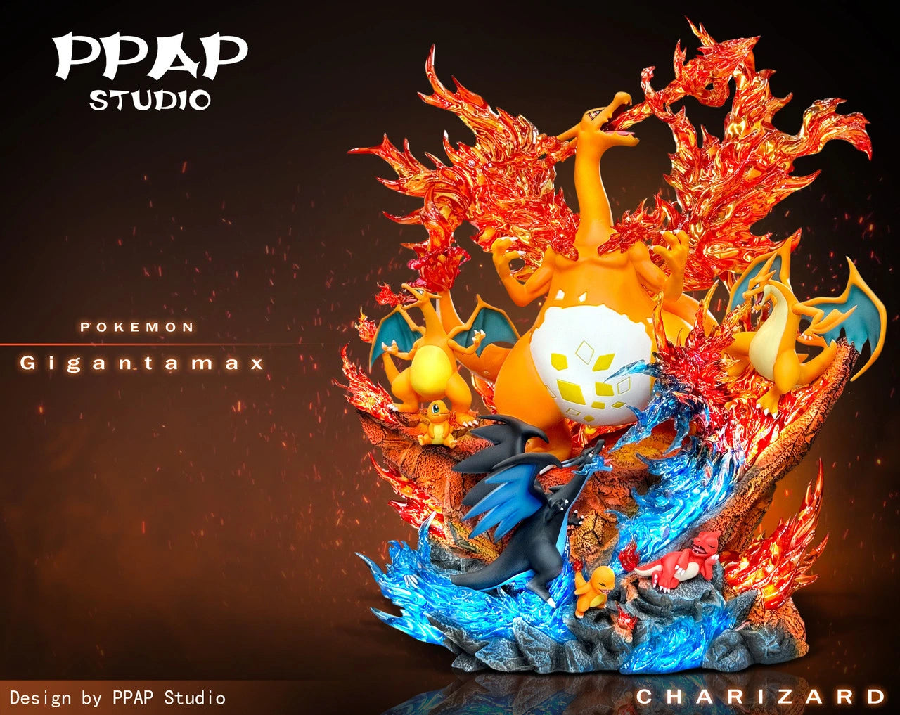 Preventa Resina Charizard Figura Pokémon PPAP Estudio