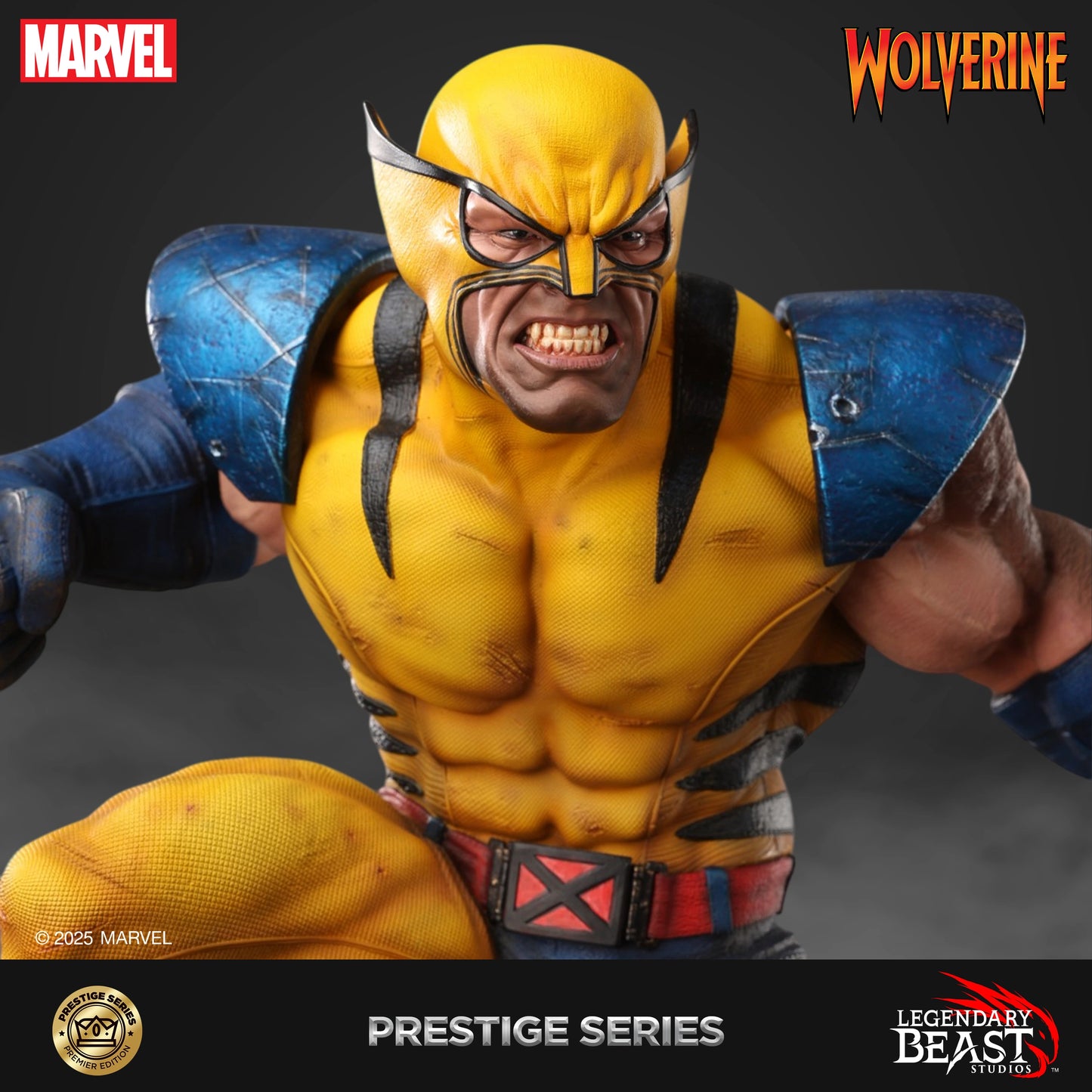 Preventa Resina Wolverine Figura Marvel Legendary Beast (Licencia) Estudio