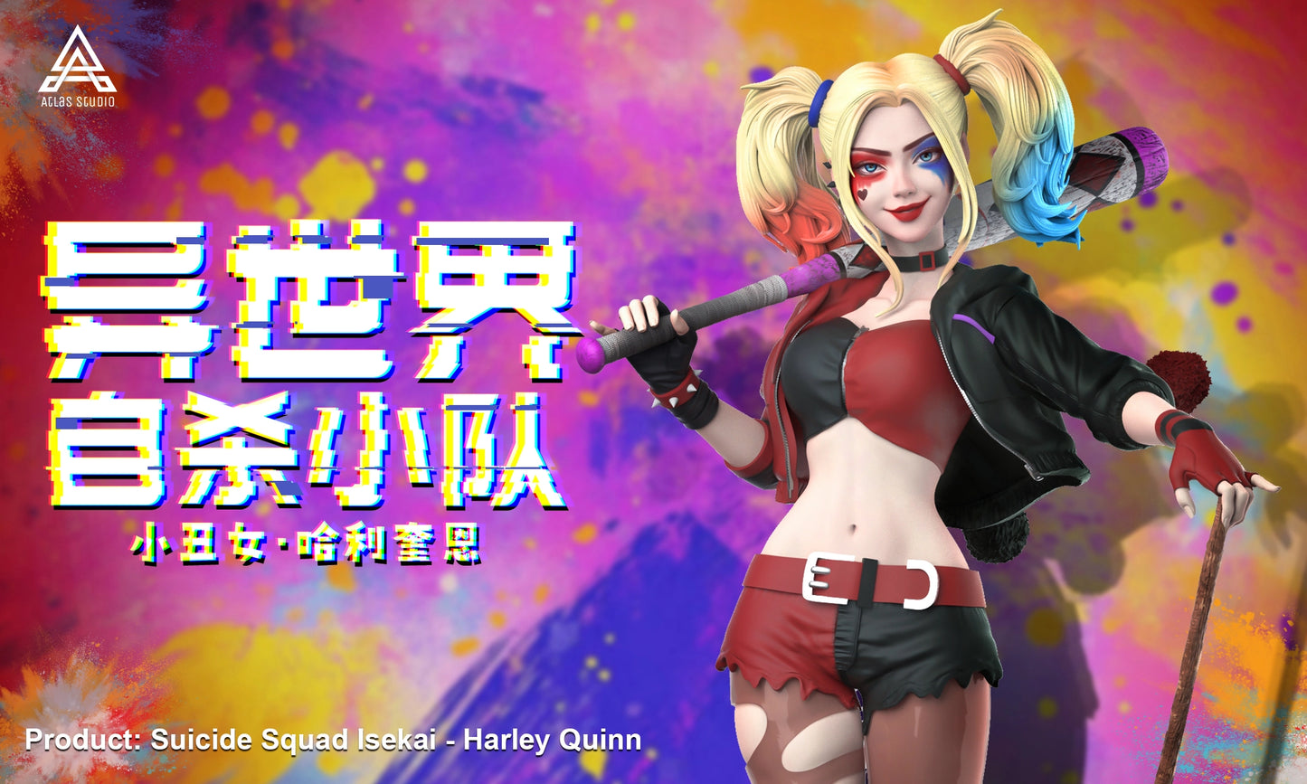 Preventa Resina Harley Quinn Figura Escuadrón Suicida: ISEKAI Atlas Estudio