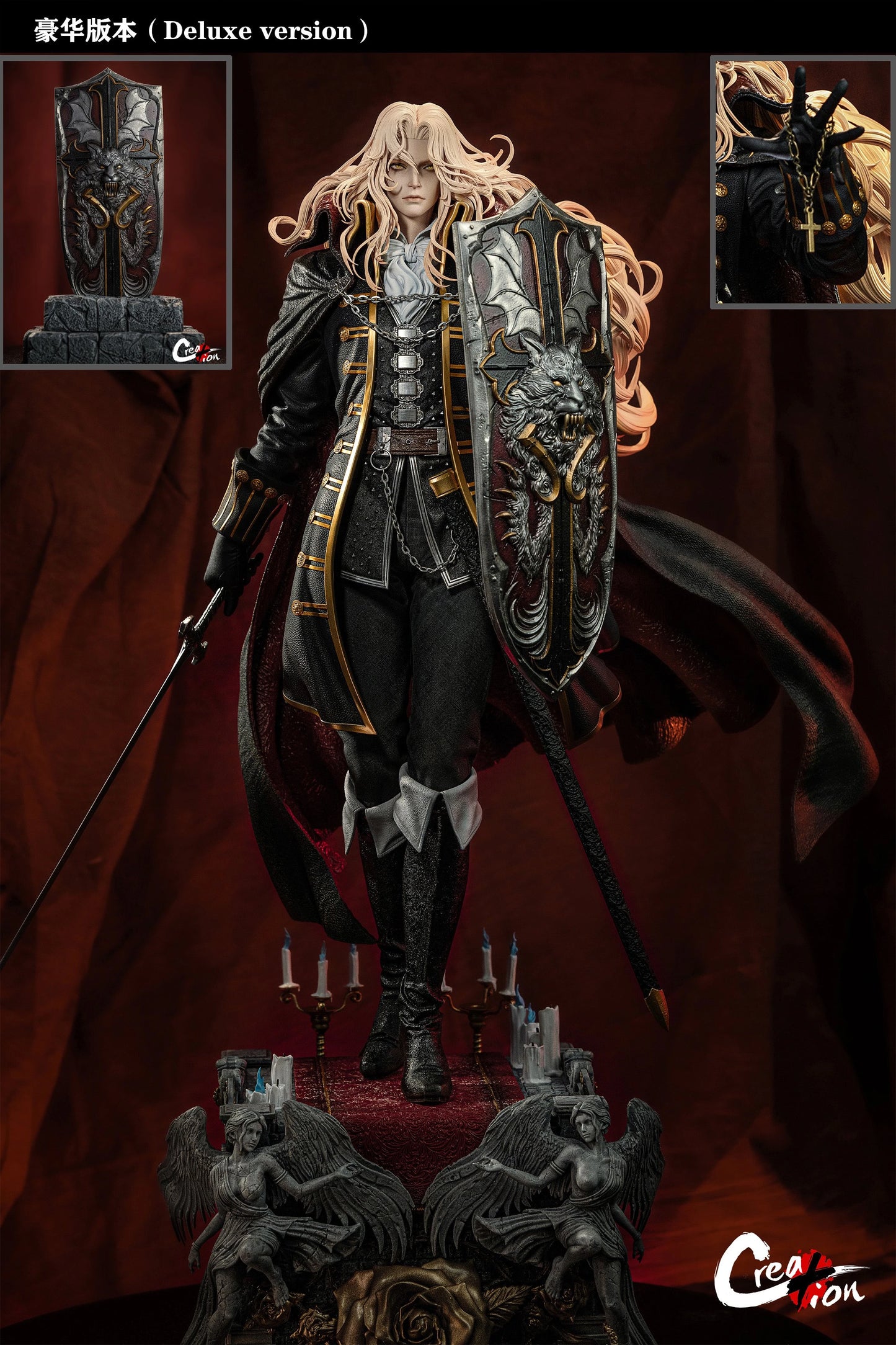 Preventa Resina Alucard Figura Castlevania Creation Estudio