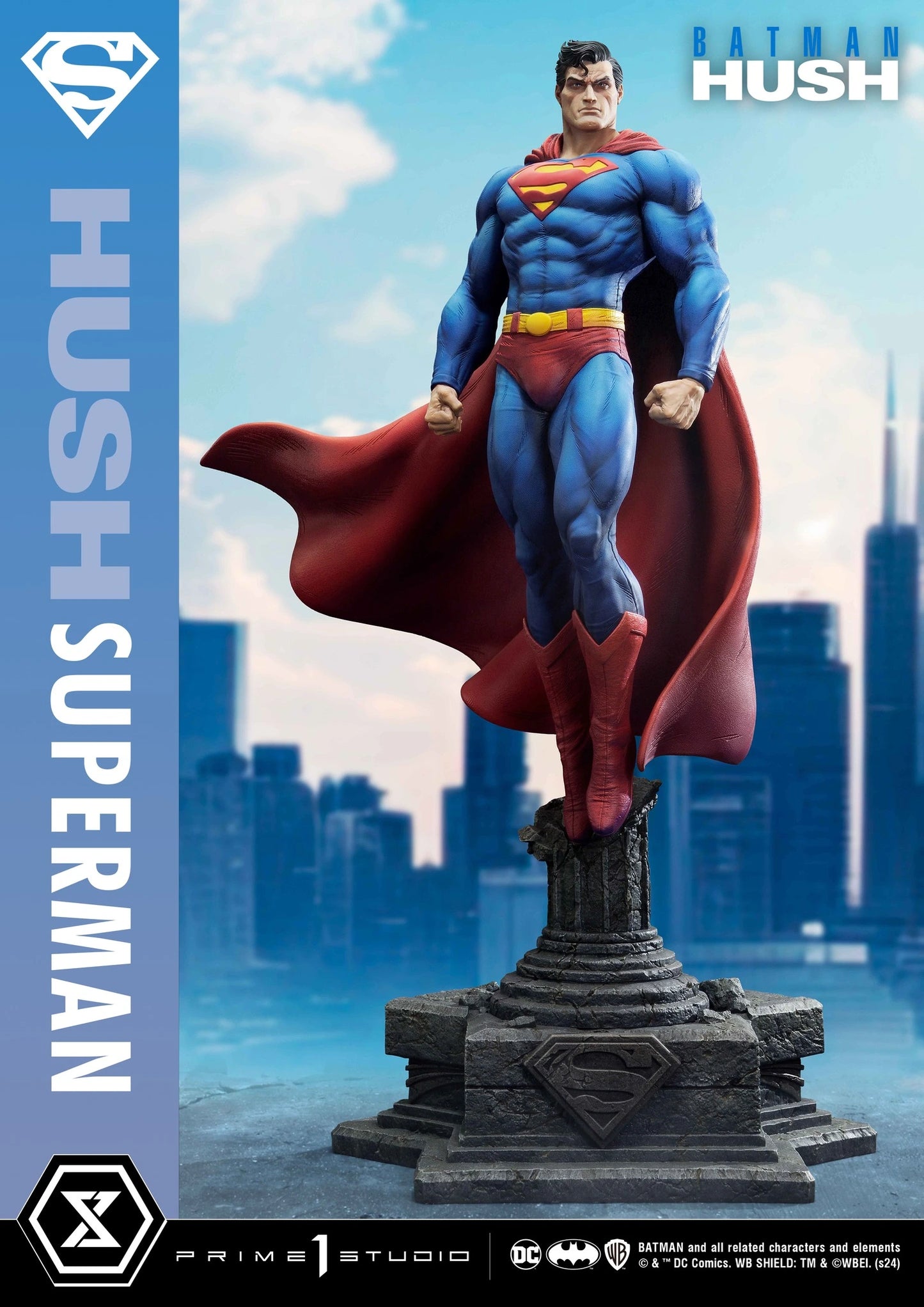 Preventa Resina Superman Figura Superman (Hush Comics) Prime 1 (Licencia) Estudio