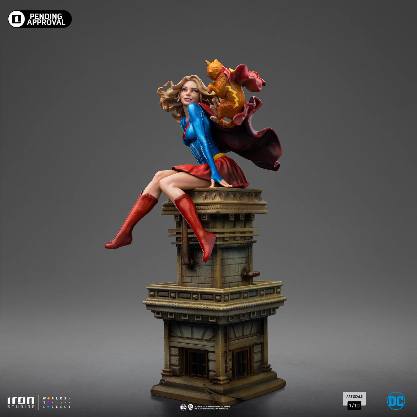 Preventa Resina Supergirl Figura DC Iron (Licencia) Estudio