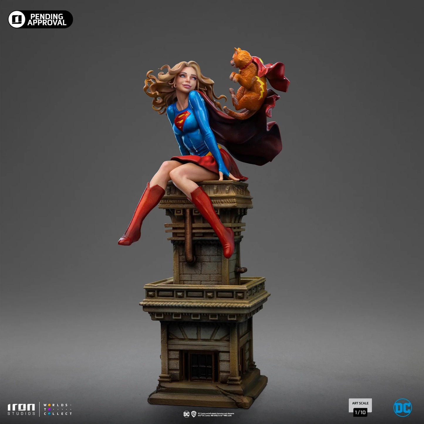 Preventa Resina Supergirl Figura DC Iron (Licencia) Estudio