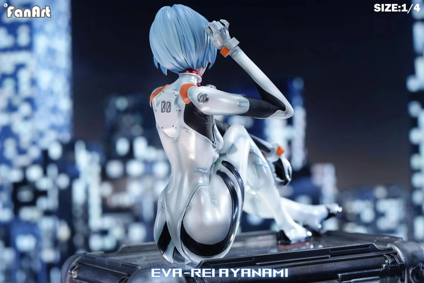 Preventa Resina Rei Ayanami Figura Neon Genesis Evangelion FanArt Estudio