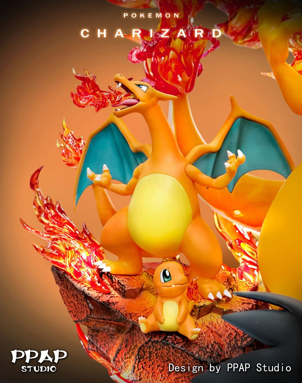 Preventa Resina Charizard Figura Pokémon PPAP Estudio