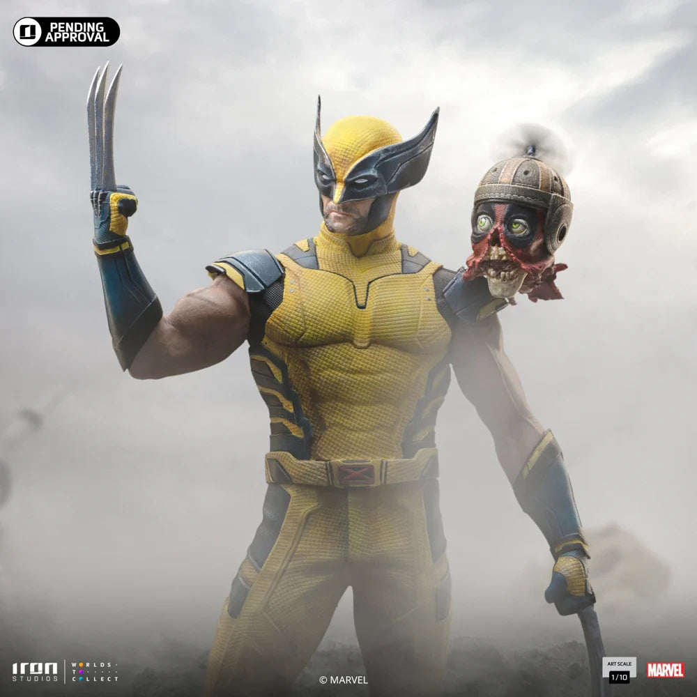 Preventa Resina Wolverine Figura Deadpool & Wolverine Iron (Licencia) Estudio