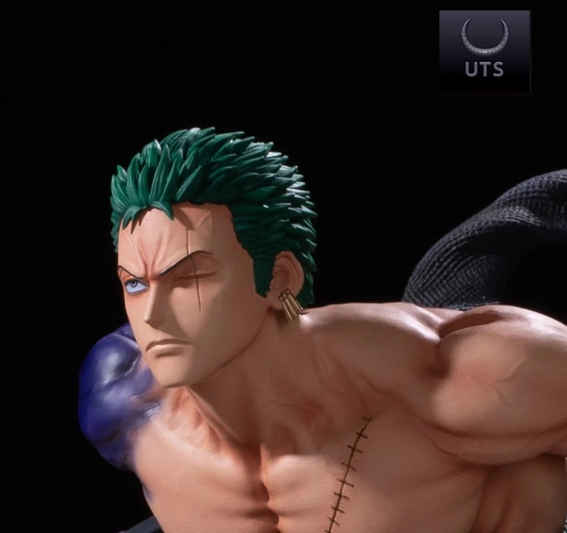 Preventa Resina Roronoa Zoro Figura One Piece UTS Estudio