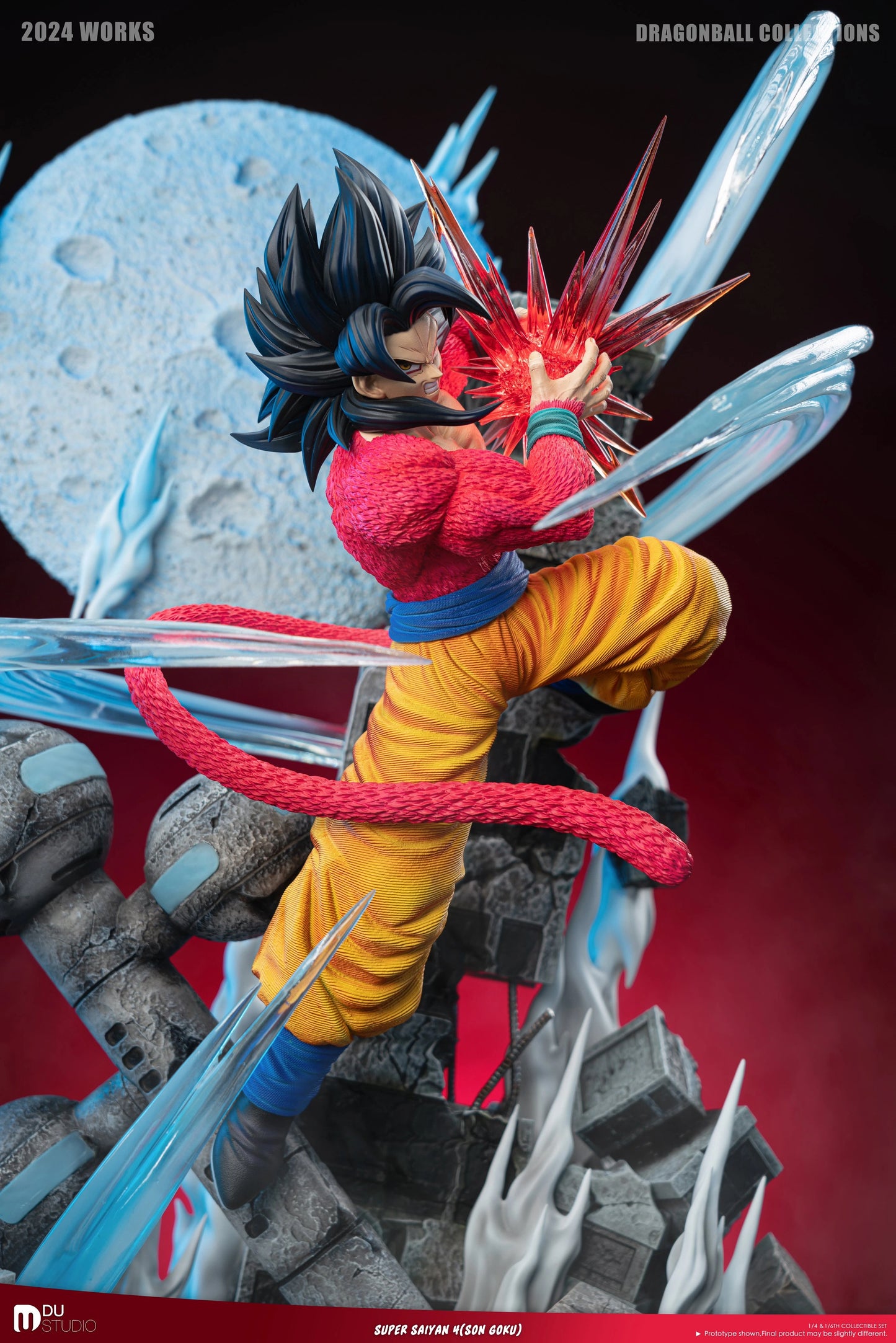 Preventa Resina Goku SSJ4 Figura Dragon Ball DU Estudio