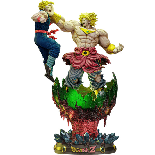 Preventa Resina Broly vs Gohan Figura Dragon Ball Power Collection Estudio