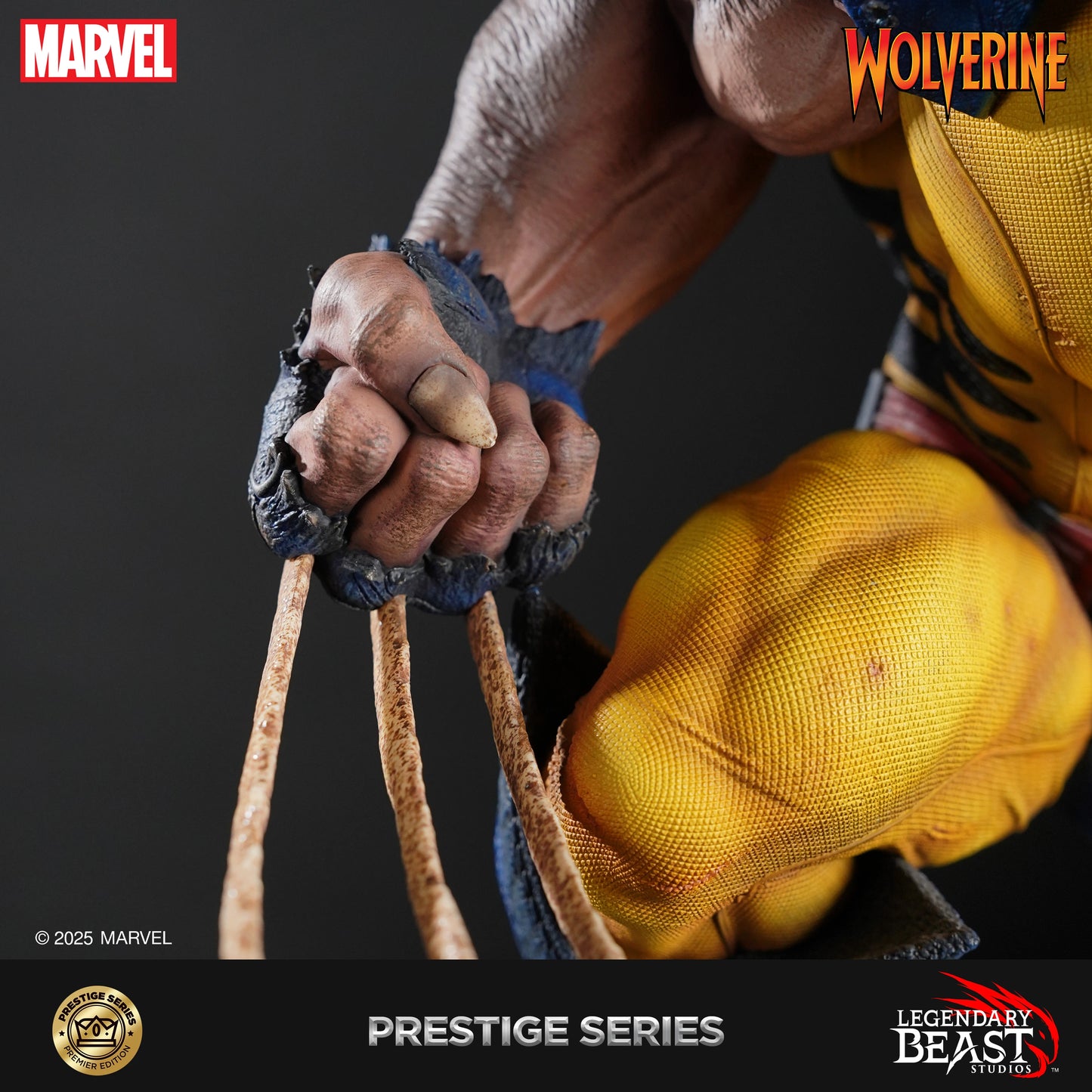 Preventa Resina Wolverine Figura Marvel Legendary Beast (Licencia) Estudio