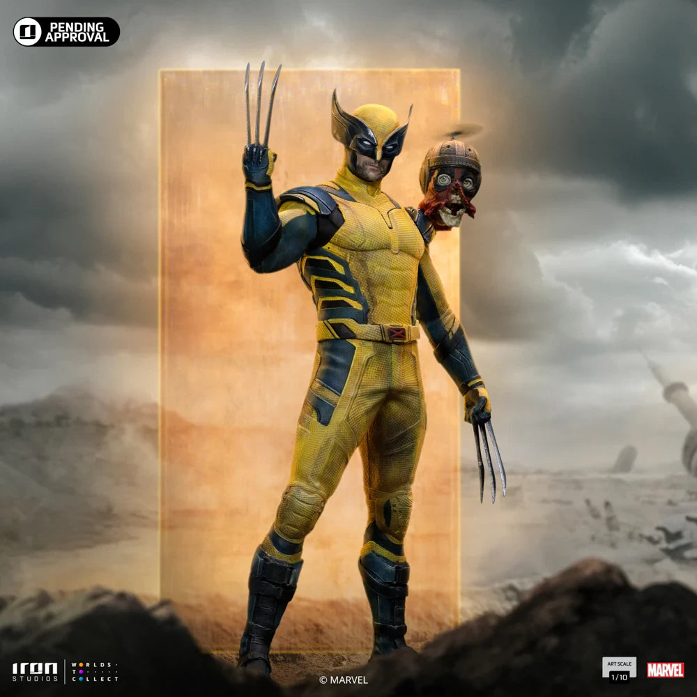 Preventa Resina Wolverine Figura Deadpool & Wolverine Iron (Licencia) Estudio