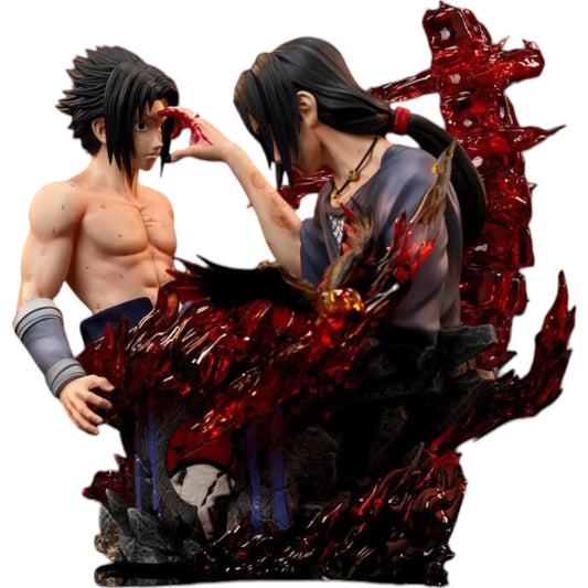 Preventa Resina Sasuke vs Itachi Figura Naruto Toxic Estudio