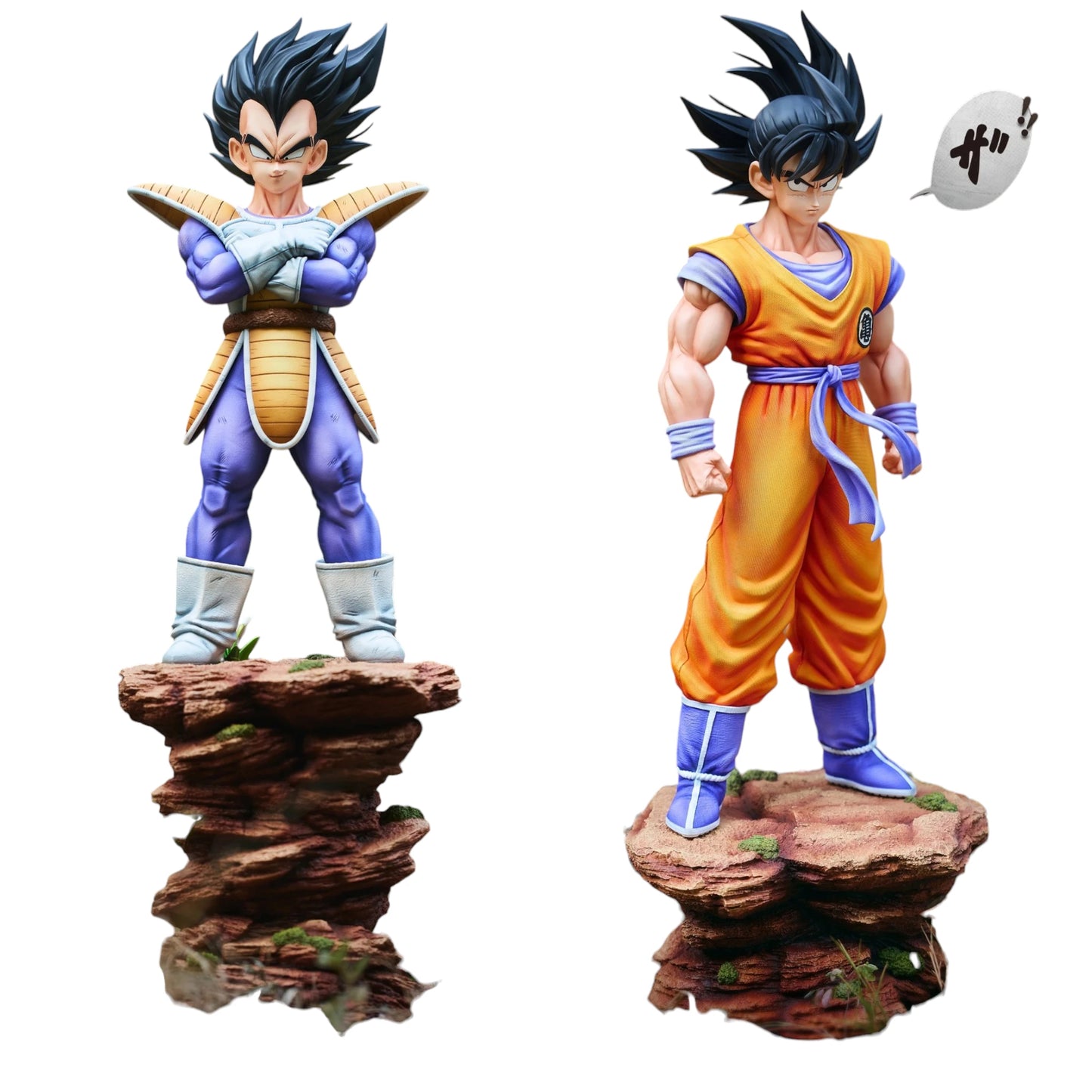 Preventa Resina Goku vs Vegeta Figura Dragon Ball Infinite Estudio