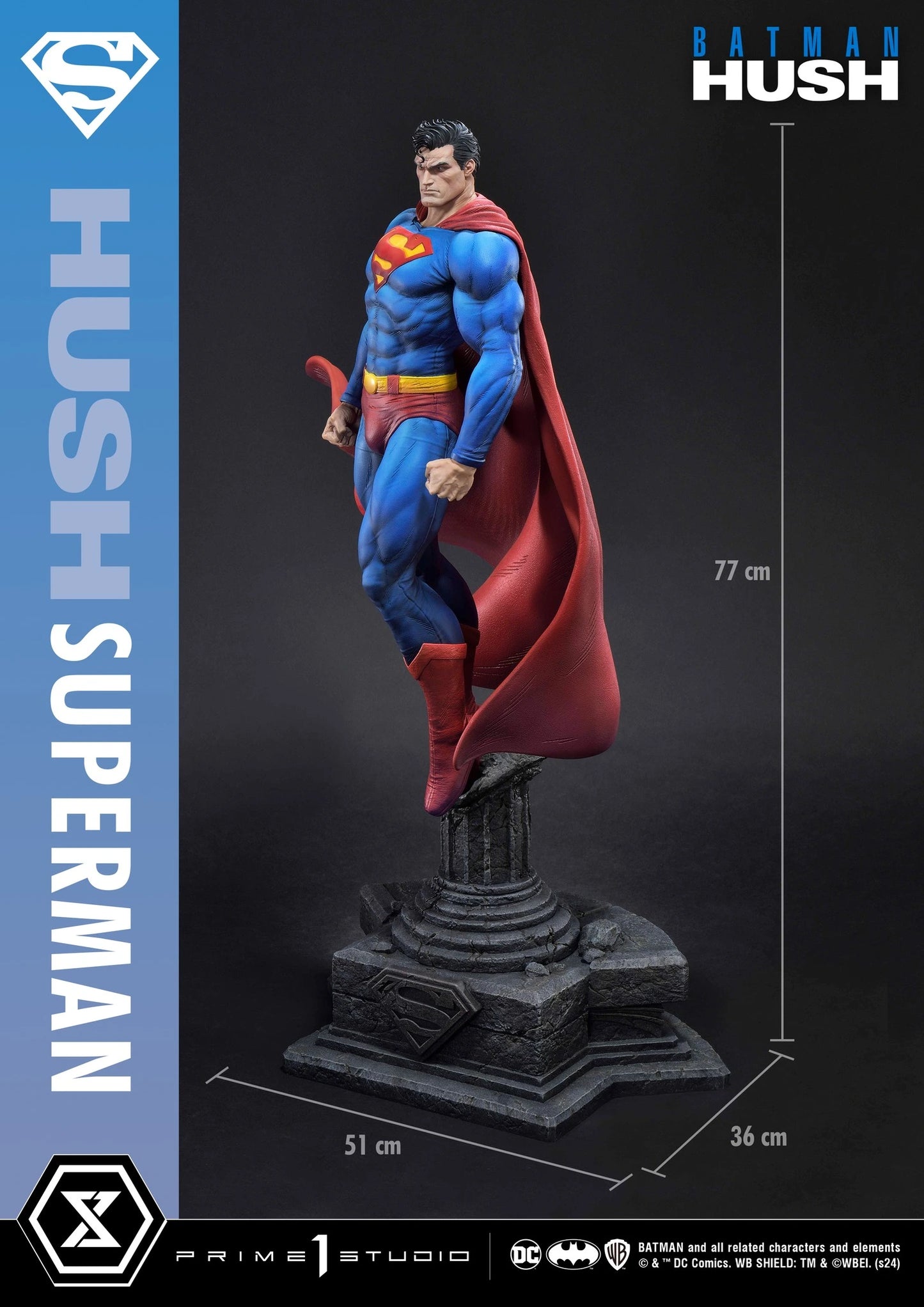 Preventa Resina Superman Figura Superman (Hush Comics) Prime 1 (Licencia) Estudio