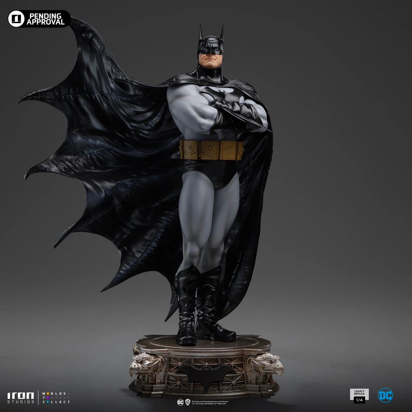 Preventa Resina Batman Figura DC Trinity Iron (Licencia) Estudio