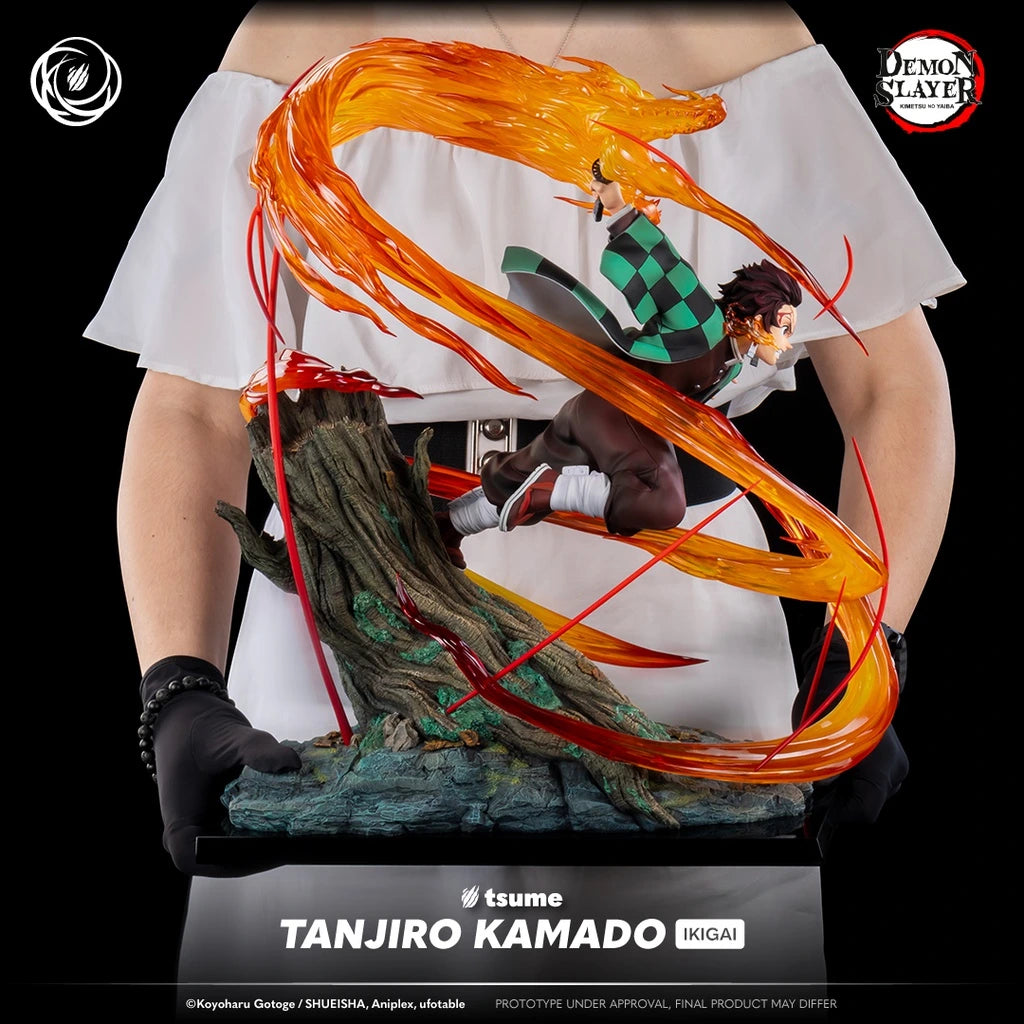 Preventa Resina Tanjiro Kamado Figura Kimetsu no Yaiba Tsume Art (Licencia) Estudio